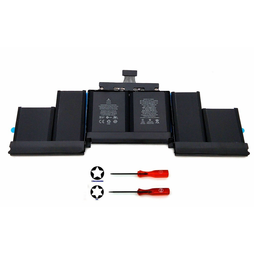 Pin dành cho Macbook Pro 15 inch Retina A1398 A1618 A1494 2013-2014 Mid 2015 020-00079 hàng nhập khẩu.