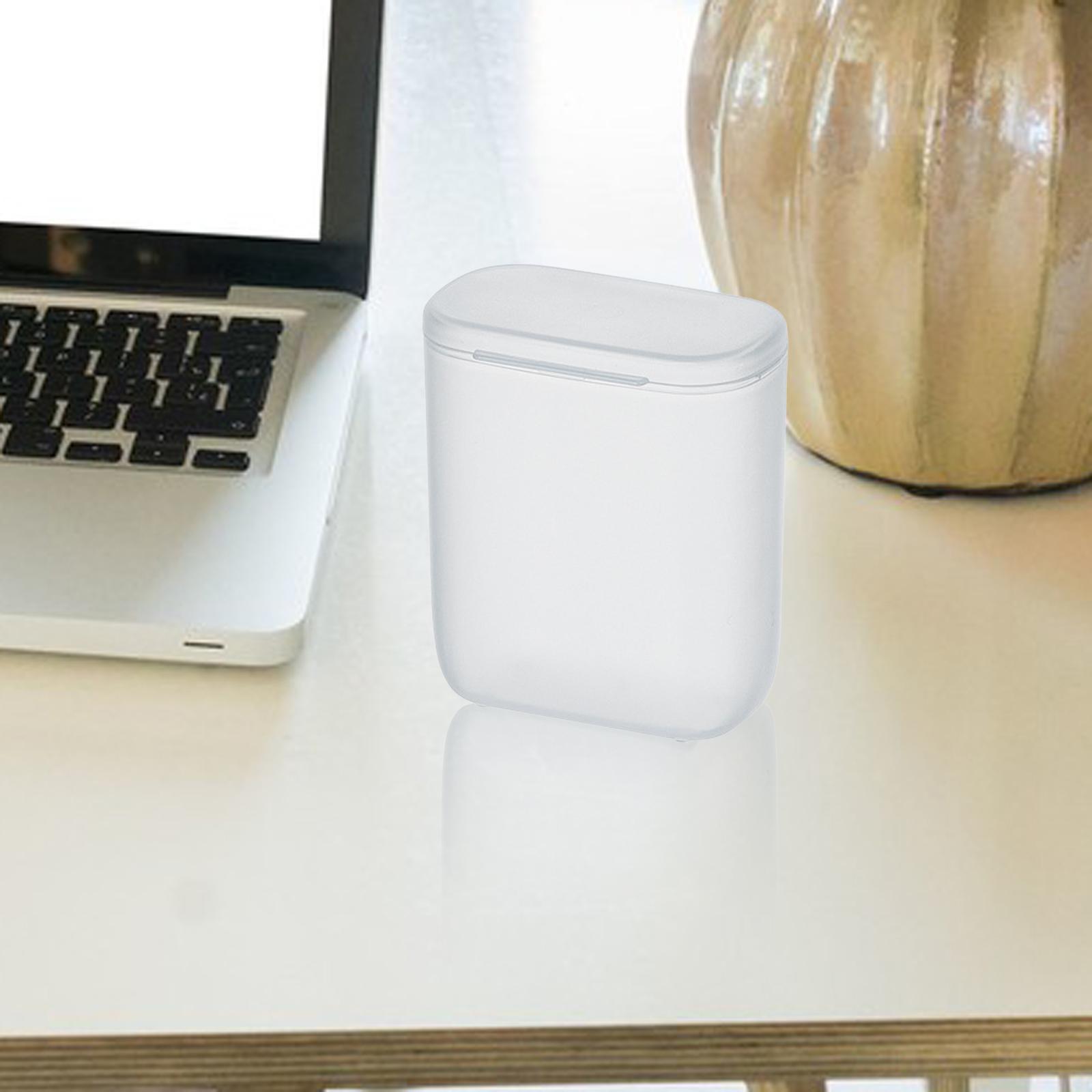 2Pcs Storage Box Cord Holder with Lid for Office