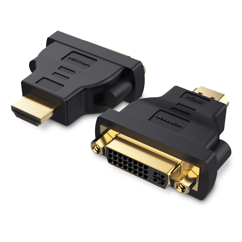 Đầu chuyển đổi HDMI to DVI Vention (và ngược lại) ECCB0 - Hàng Chính Hãng