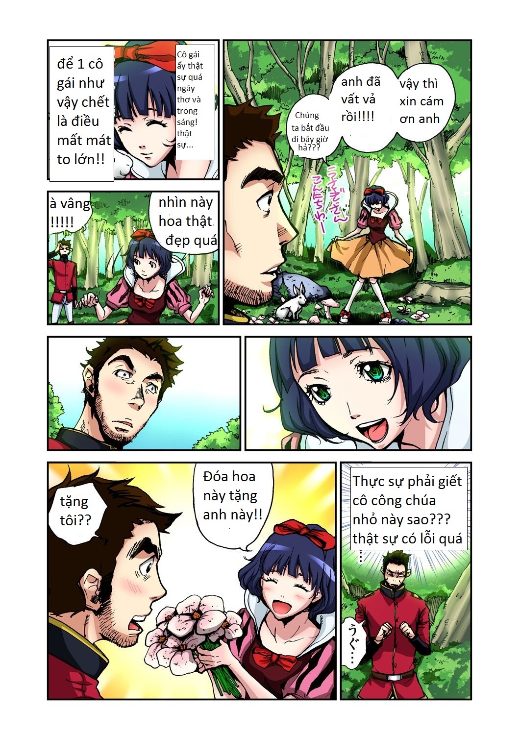 bạch tuyết và bảy chú lùn chapter 1 6