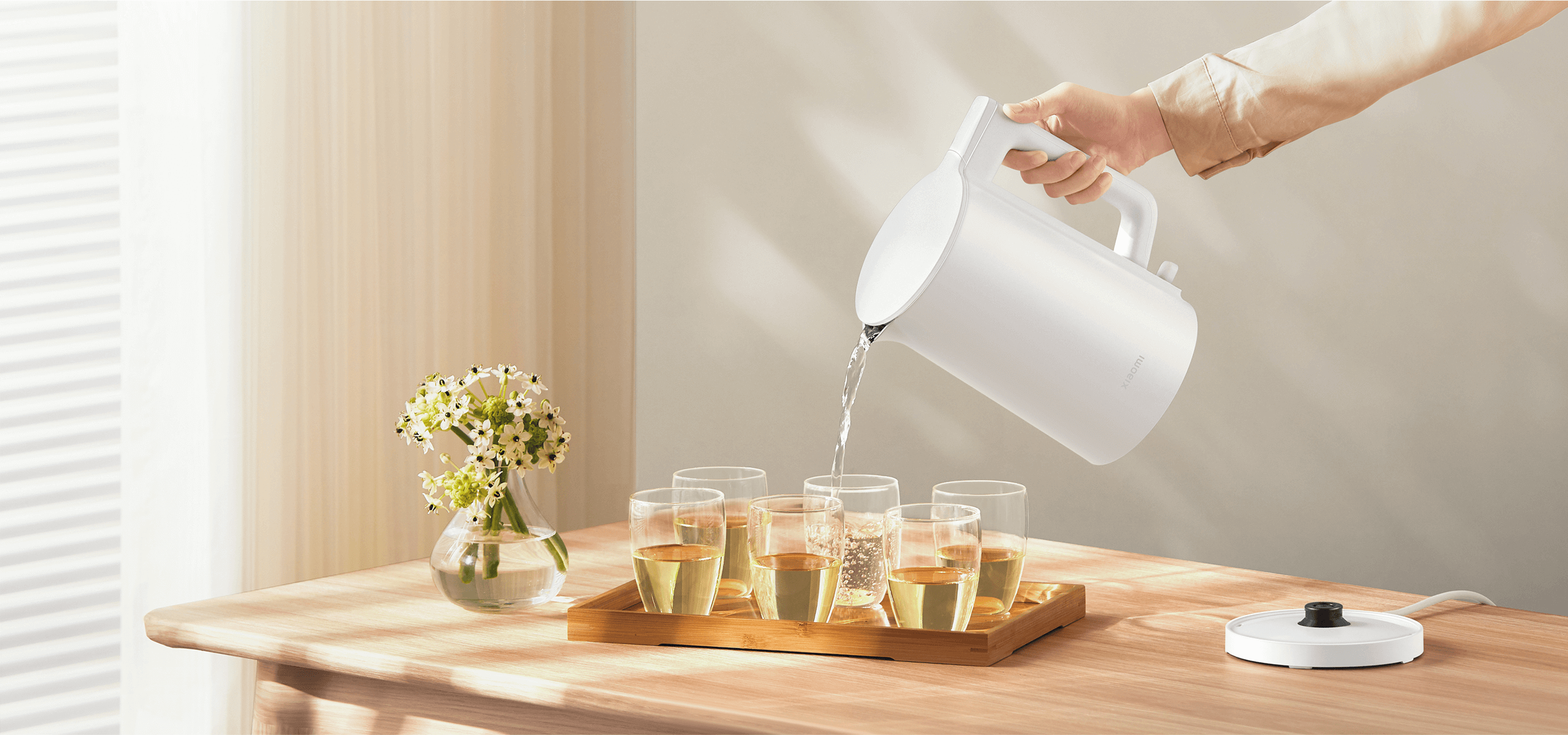 Ấm đun nước Xiaomi Electric Kettle 2 Lite - GiaPhucStore | Hàng Chính Hãng