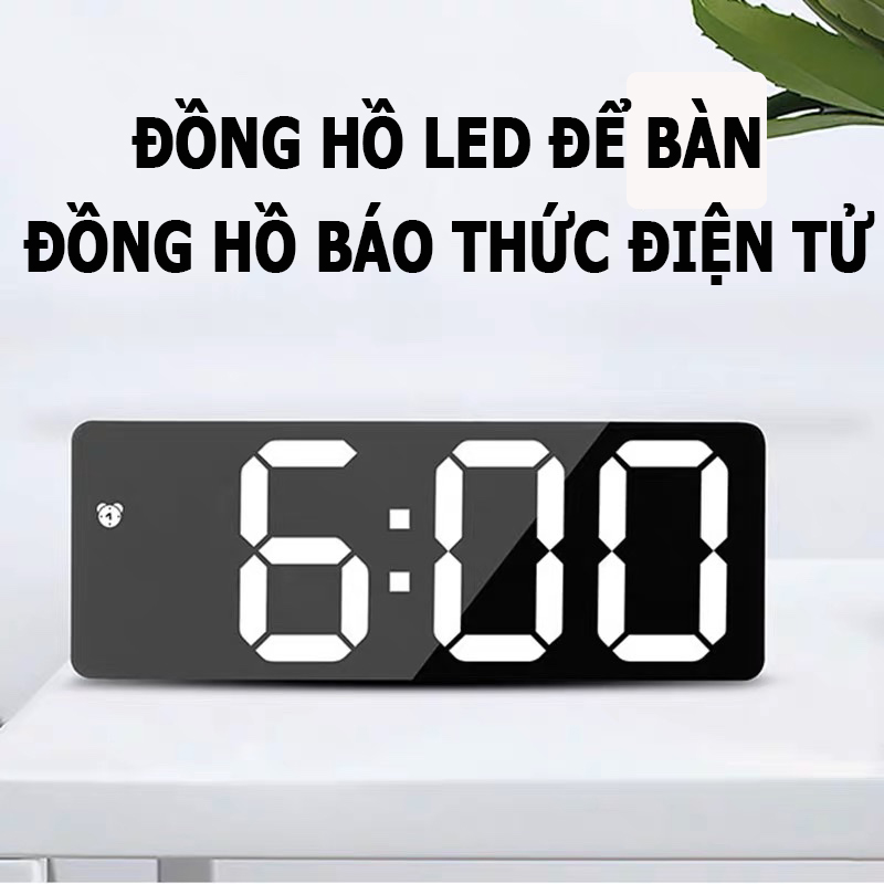 Đồng Hồ Báo Thức Led; Đồng Hồ Decor Để Bàn; Đồng Hồ Điện Tử Mini; Đồng Hồ Thông Minh