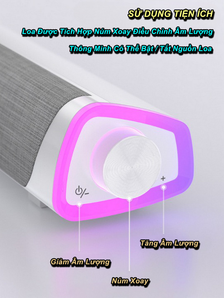 Loa Bluetooth Để Bàn Niye V8 LED RGB Cực Đẹp, Âm Thanh Super Bass Ấn Tượng Nghe Nhạc,Chơi Game, Xem Phim Siêu Đã - Home Decor Furniture