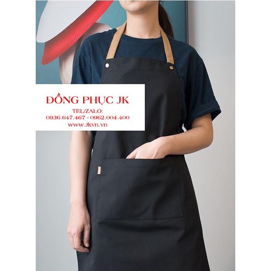 Tạp dề pha chế tạp dề phục vụ cao cấp dành cho Nam Nữ làm đồng phục