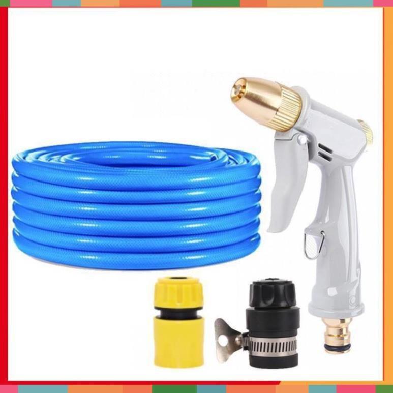 Bộ dây và vòi xịt rửa xe tưới cây tăng áp 7-10M 206846