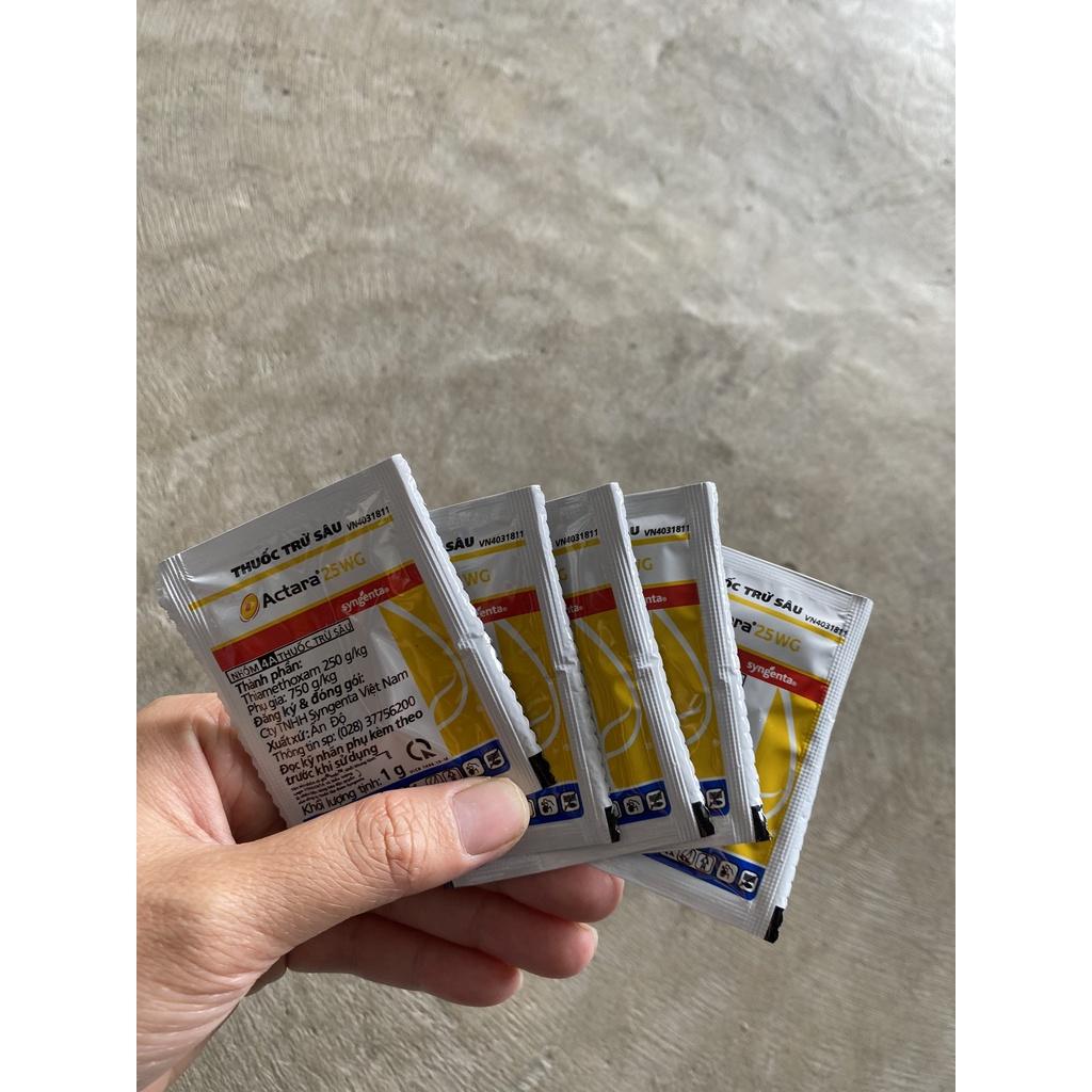 Bộ 5 gói thuốc trừ sâu, rầy Actara 25WG