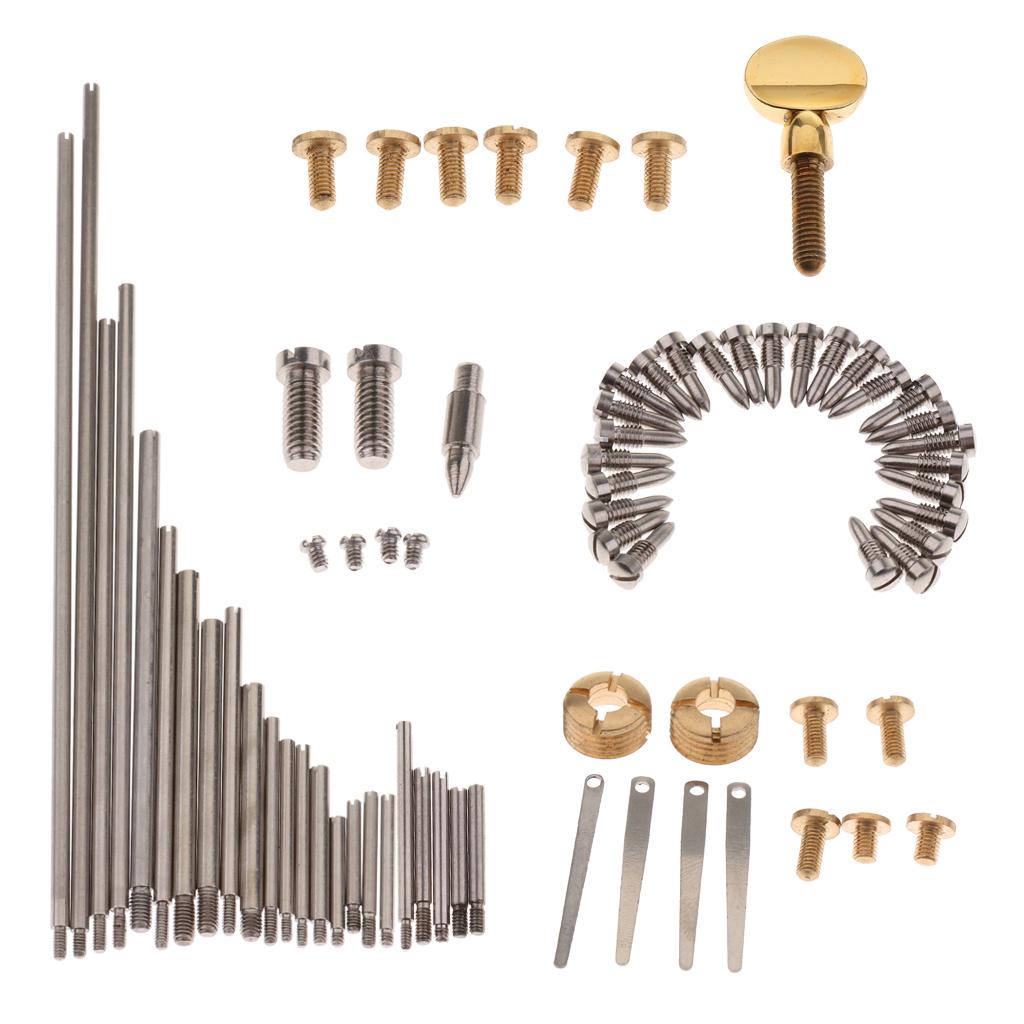 1 Set Sax Saxophone Repair Parts Screws for Alto Tenor Soprano Sax Accessory