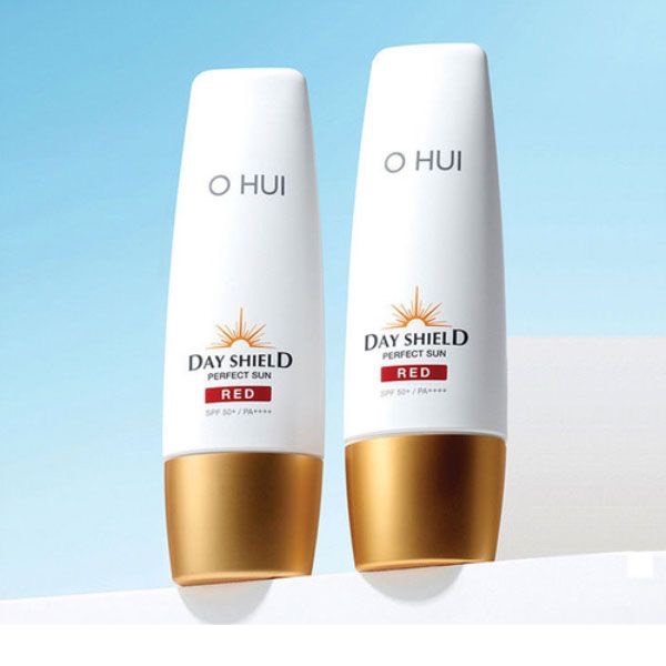 Kem Chống Nắng Ohui Day Shield Perfect Sun Red 50ml SPF 50+/PA+++ Chống Tia Tử Ngoại UVA & UVB, Nâng Tông Cho Làn Da Sán