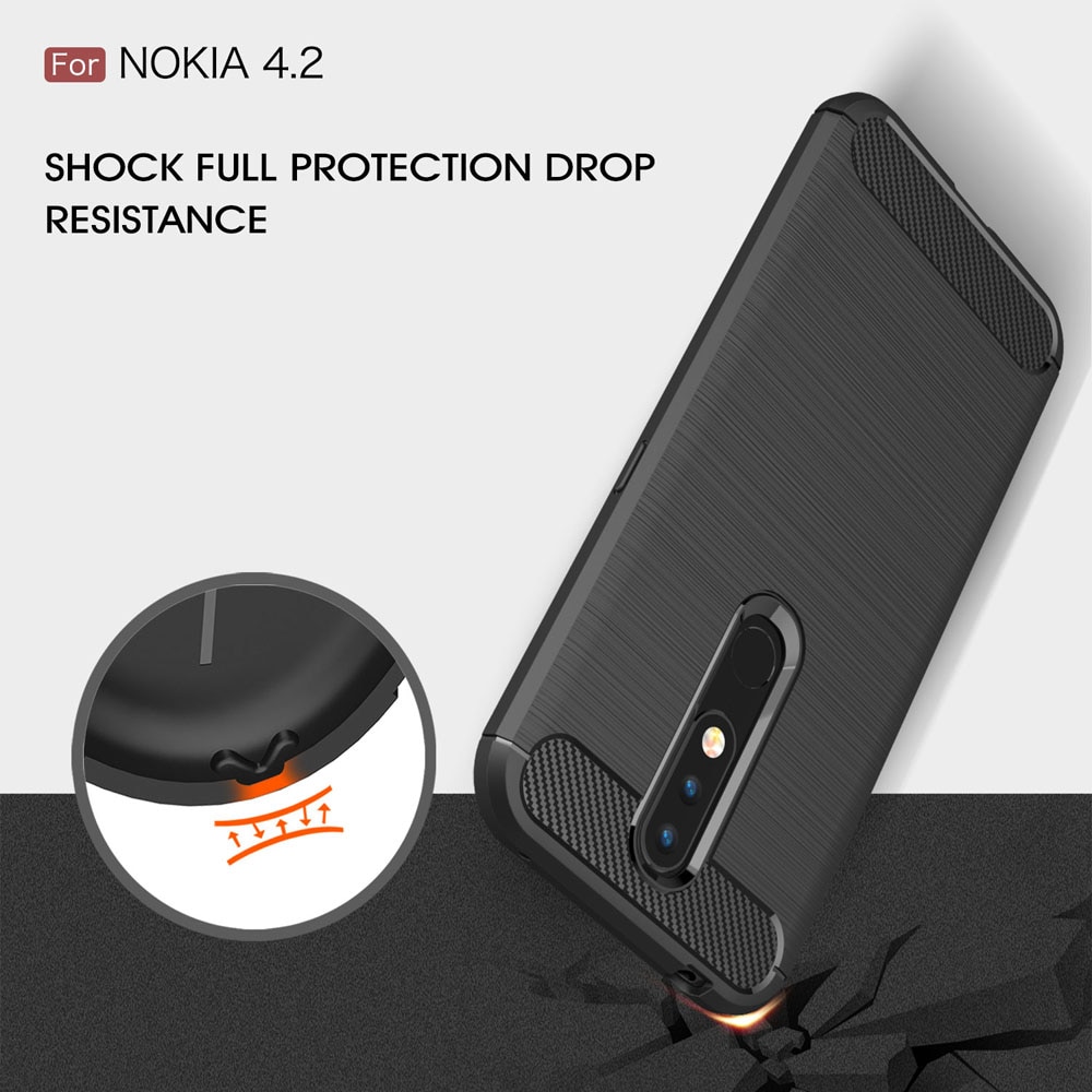 Ốp lưng chống sốc cho Nokia 4.2 hiệu Likgus  - Hàng nhập khẩu