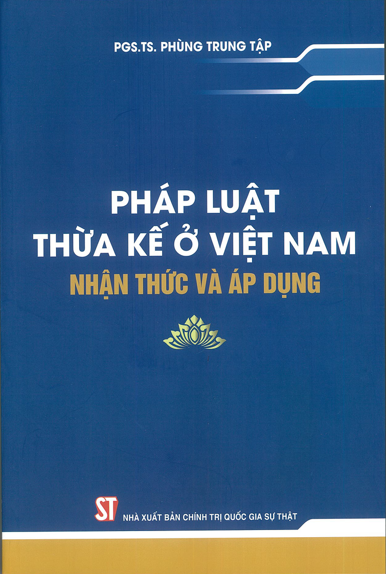 Sách - Pháp luật thừa kế ở Việt Nam - Nhận thức và áp dụng