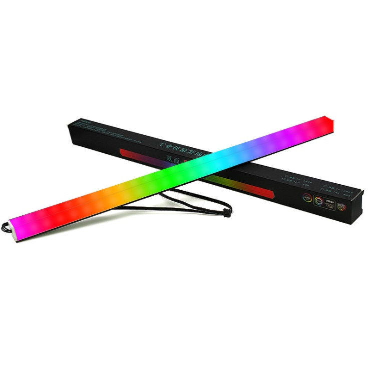 Hộp dây led RGB 40cm trang trí máy tính.