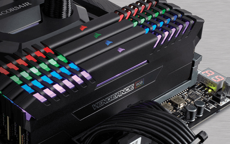 Bộ 2 Thanh RAM PC Corsair Vengeance RGB 32GB (2 x 16GB) DDR4 3200MHz LED RGB - Hàng Chính Hãng