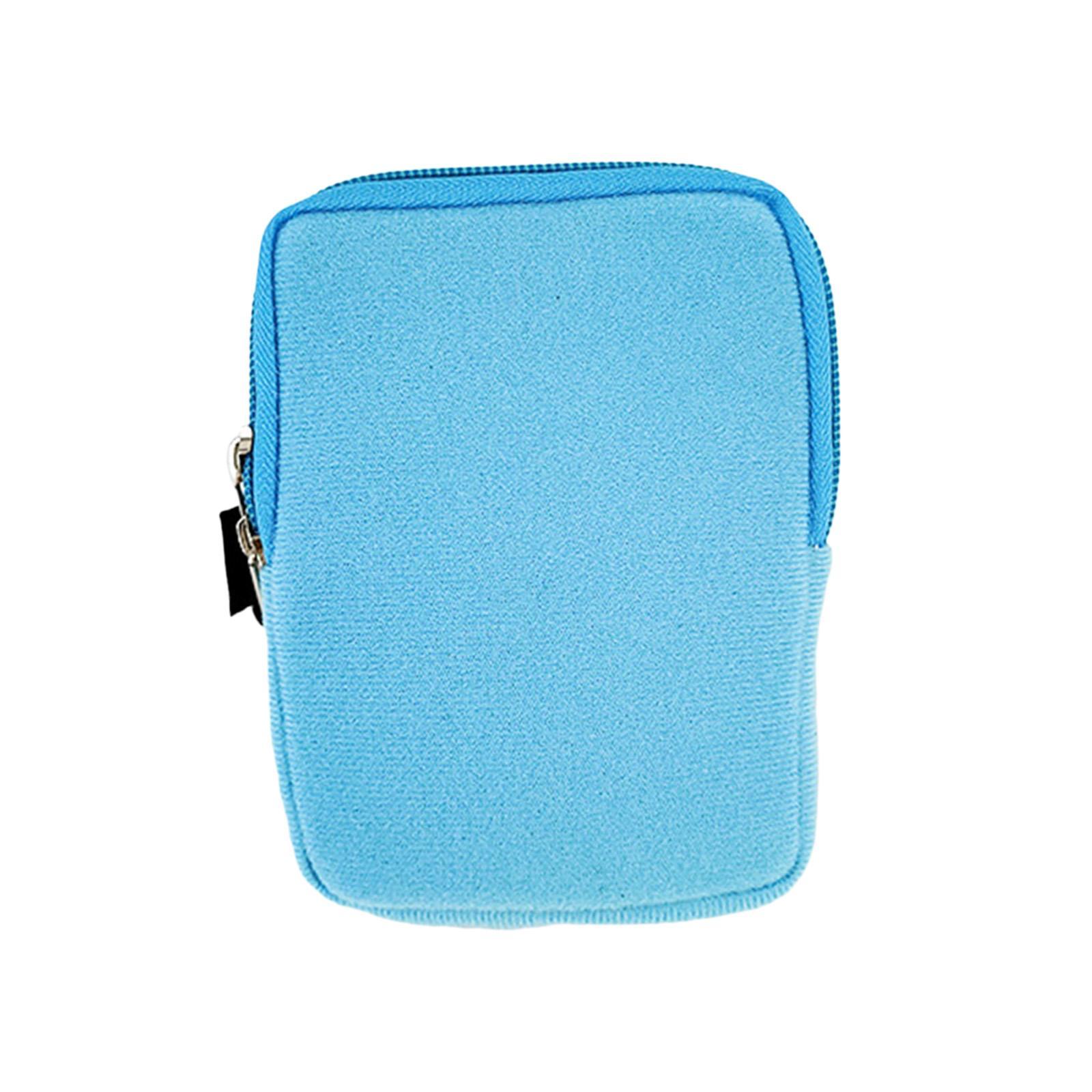 Water Bottle Pouch Zipper Pouch with Adjustable Band Durable Practical Women Men Belt Bag Tumbler Pouch for Jogging Hiking Travel Gym
