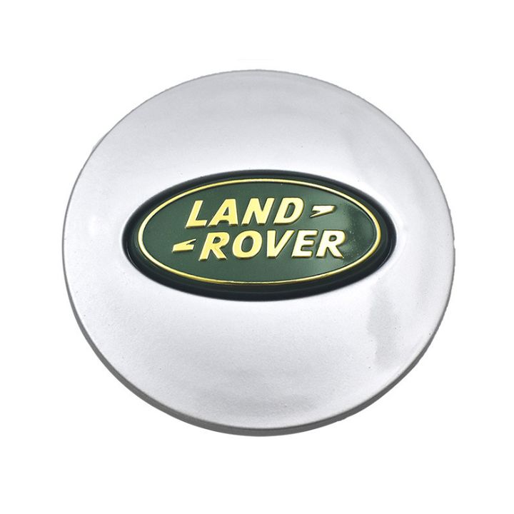 Logo chụp mâm, ốp lazang bánh xe ô tô Land Rover 62mm