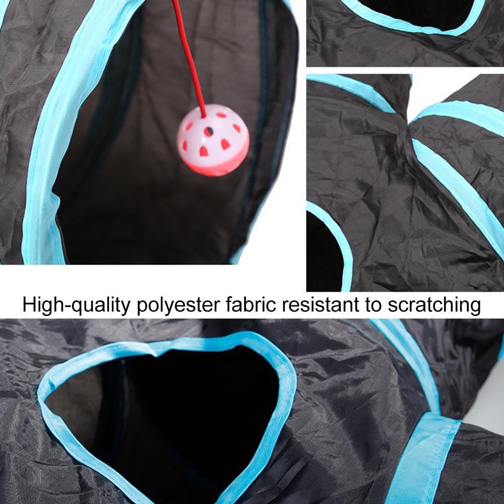 Đường hầm trong nhà cho mèo 5 ống, Đồ chơi cho thú cưng