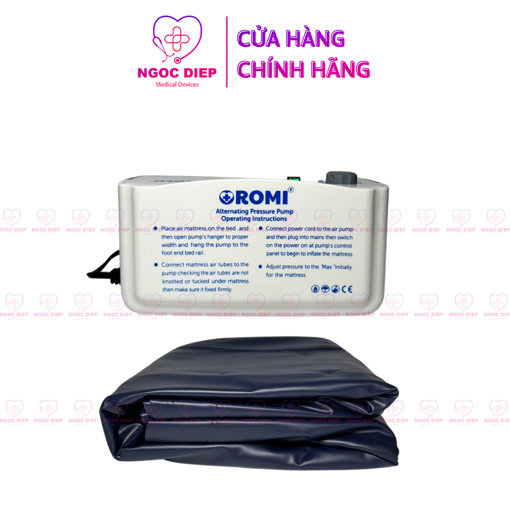 Đệm hơi chống loét có thông khí cao cấp OROMI HF6001 - Nệm chống loét cho người già, người bệnh