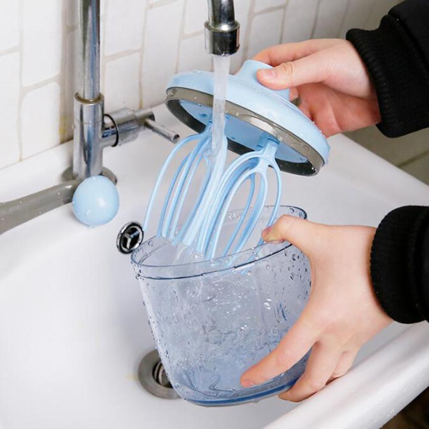 Có Tay Cầm 1100ML-Cranked Kem Đánh Trứng Be Dụng Cụ Nướng Bánh Kem Stiring Xốp Phối Trứng Be Bột Gia Dụng Nhà Bếp dụng Cụ