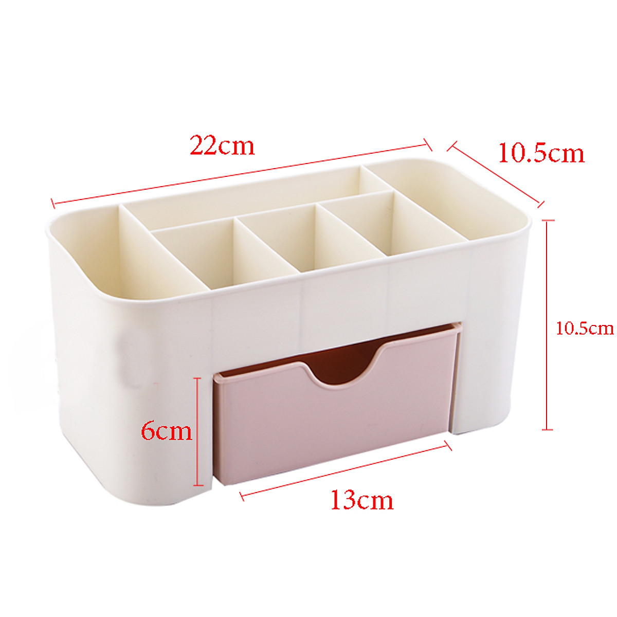 KHAY ĐỰNG MỸ PHẨM ĐA NĂNG TẶNG KÈM 3 MÓC DÁN TƯỜNG