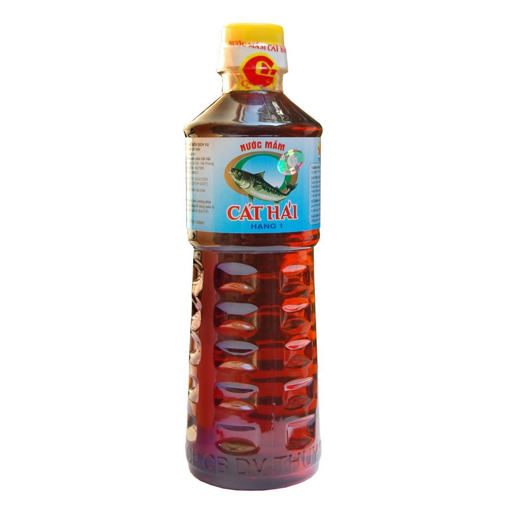 Nước Mắm Cát Hải Hạng 1 - Chai 500ml