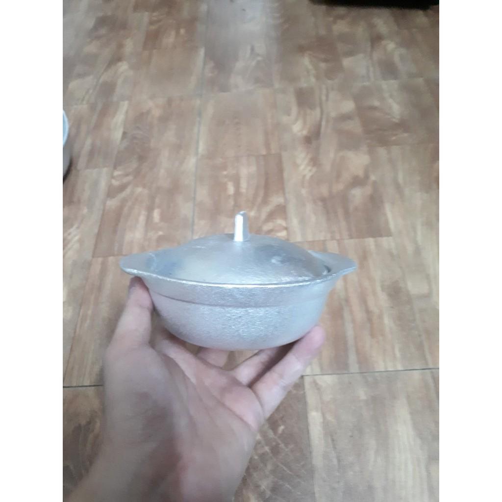 Nồi gang kho quẹt nhí, nấu mắm tép chưng thịt size 12cm