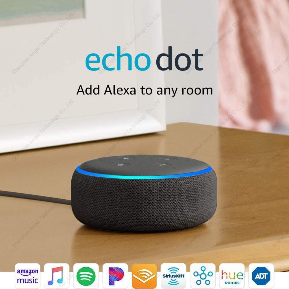 Echo Dot 3nd loa thông minh Home Home Trợ lý giọng nói thế hệ thứ ba Google Smart với Alexa Voice nhắc nhở về nhà Color: 5th