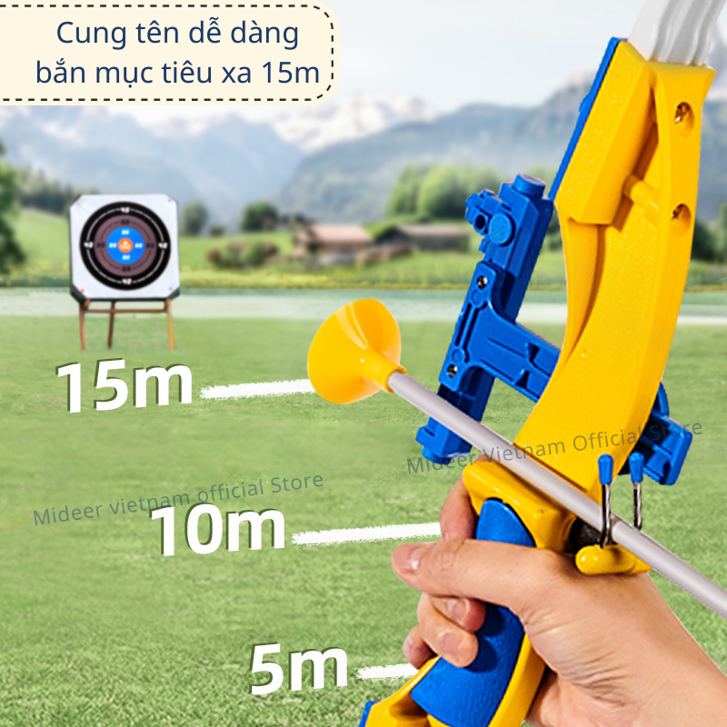 Đồ chơi bắn cung an toàn Mideer Kid Archer Set, Đồ chơi vận động cho bé