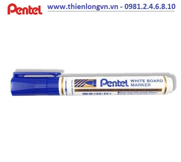 Bút viết bảng đổ mực Pentel - MW45 màu xanh