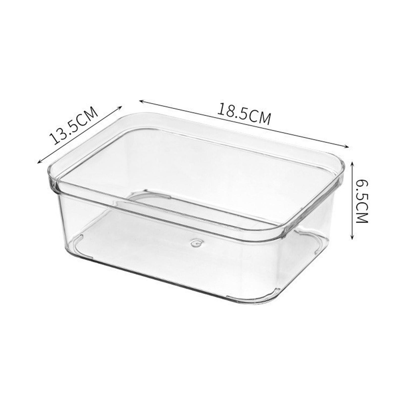 Vanity Drawer Organizer Tray Clear Drawer Organizer for Shelf Gadgets Makeup