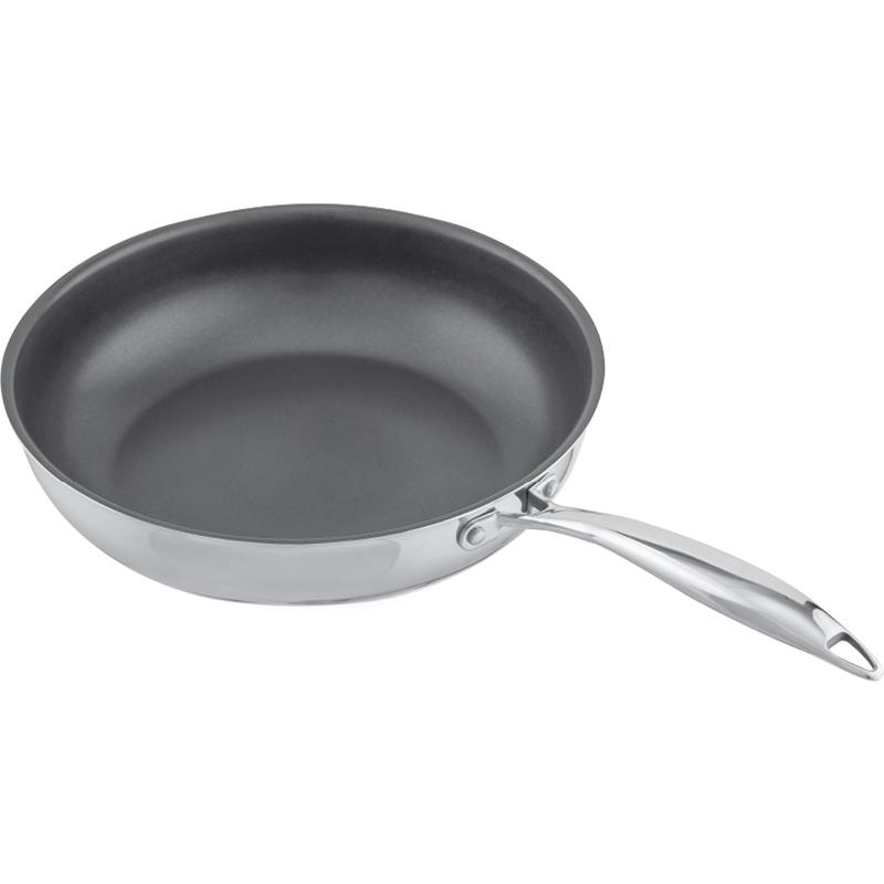 Chảo chống dính inox đa lớp toàn phần Nagakawa Haru NAG2202 - Dùng trên mọi loại bếp (22cm) - Hàng chính hãng