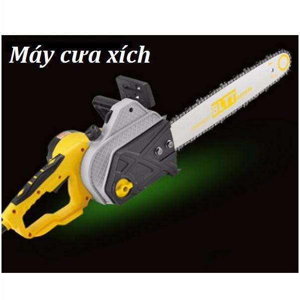 Máy cưa xích chạy điện, công suất 2100w