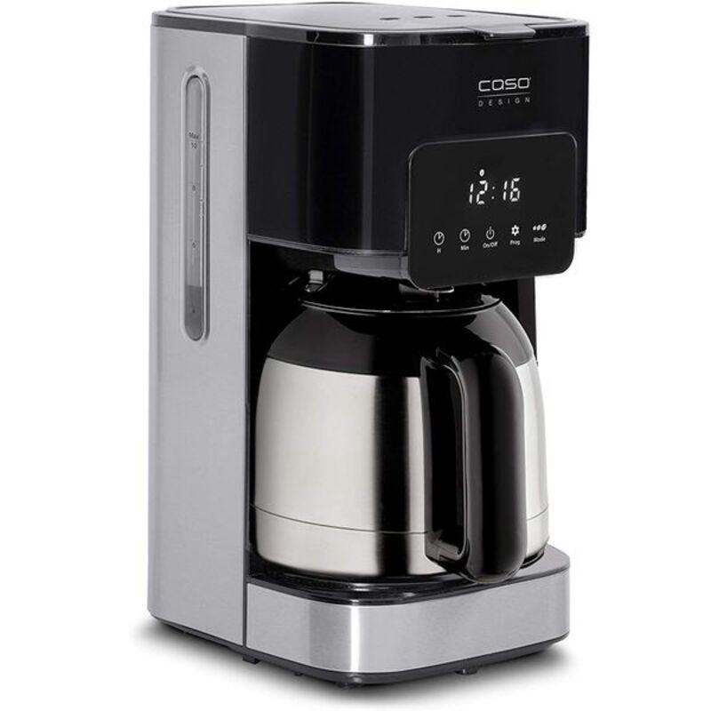 Máy Pha Cà Phê Caso Coffee Taste &amp; Style Thermo, Máy Pha Café Mini Tự Động, Bình Chứa 1.5l, Hẹn Giờ Ủ Cà Phê, Nhập Đức