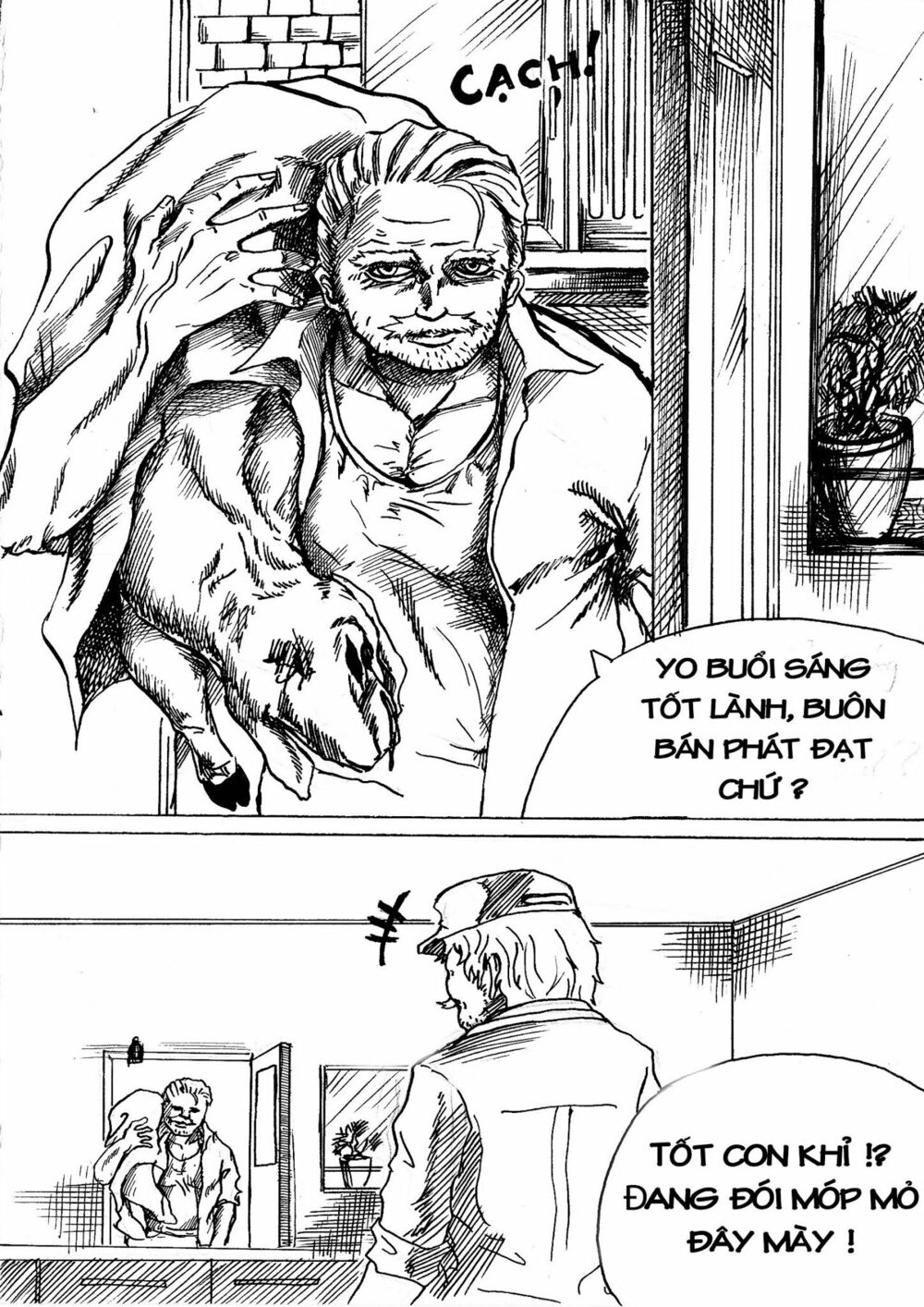 the artway to eat the sheep. chapter 1 18