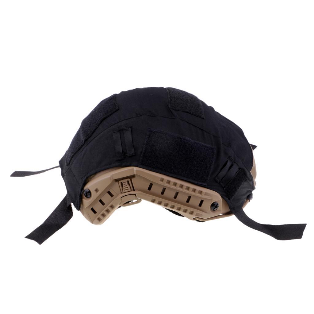 2 Pcs Army Game Series Helmet Cover Cloth No Helmets for FAST Helmets Black