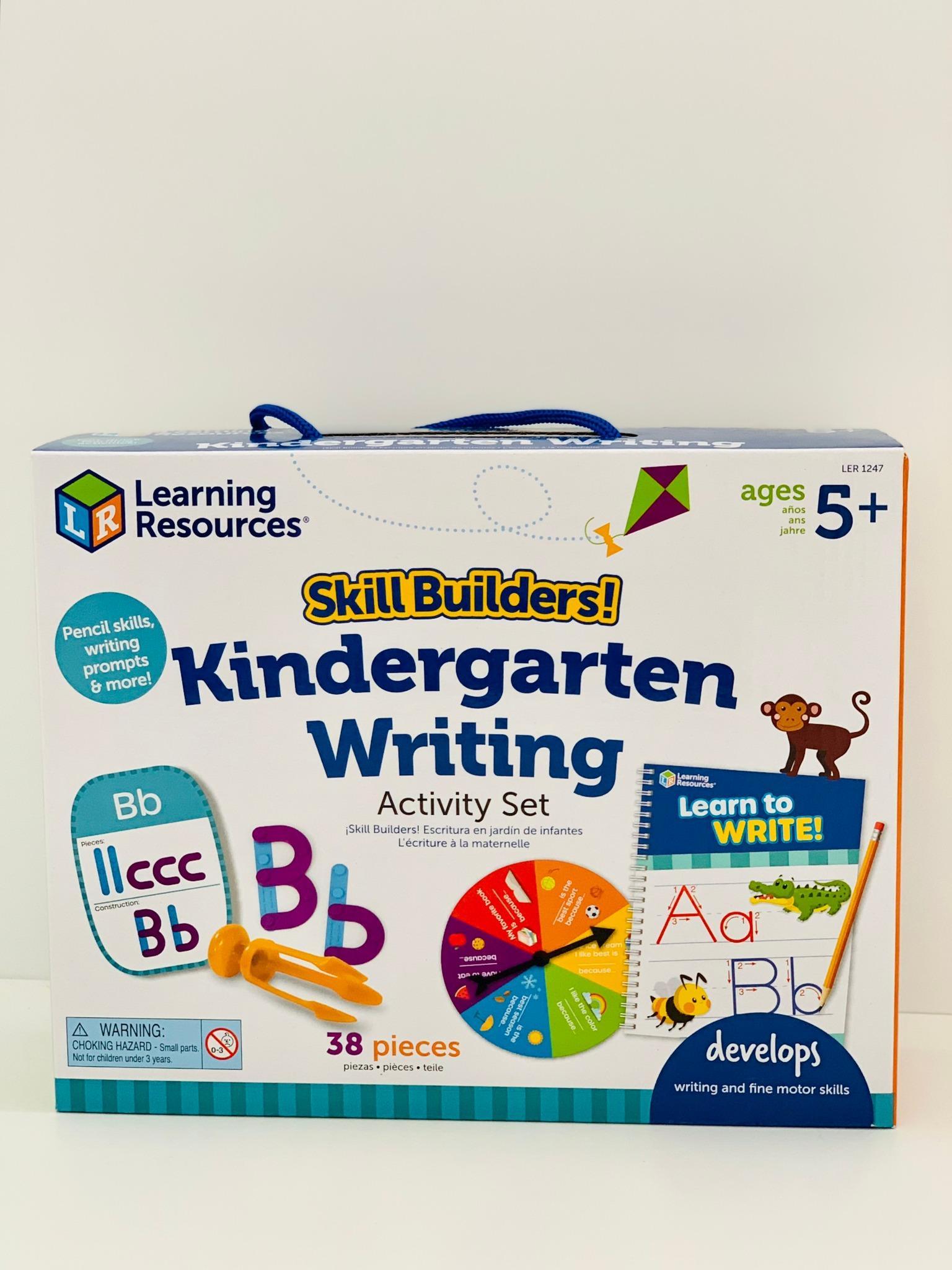 Learning Resources Đồ chơi xây dựng kỹ năng! Học viết tuổi mẫu giáo  - Skill Builders! Kindergarten Writing
