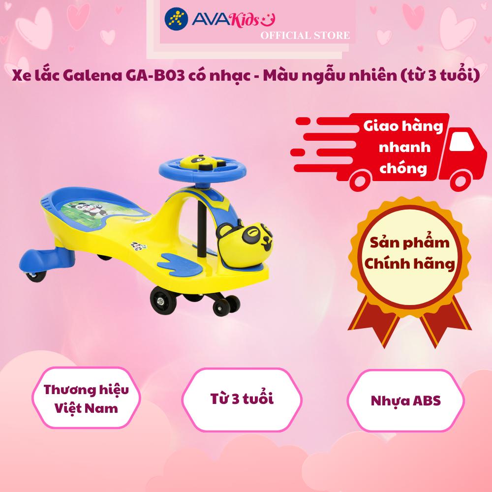 Xe lắc Galena GA-B03 có nhạc - Màu ngẫu nhiên (từ 3 tuổi)