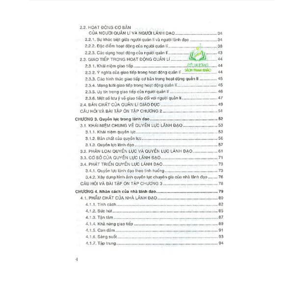 Sách - Giáo trình Tâm lí học quản lí