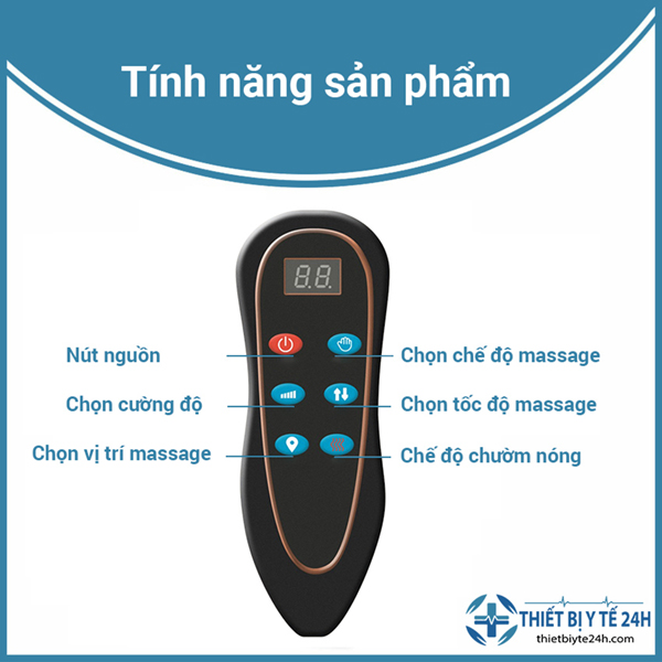 Đệm Massage, Nệm Massage Toàn Thân Cao Cấp Osaka - Hỗ Trợ Giảm Đau Mỏi Xương Khớp, Giúp Bạn Thư Giãn