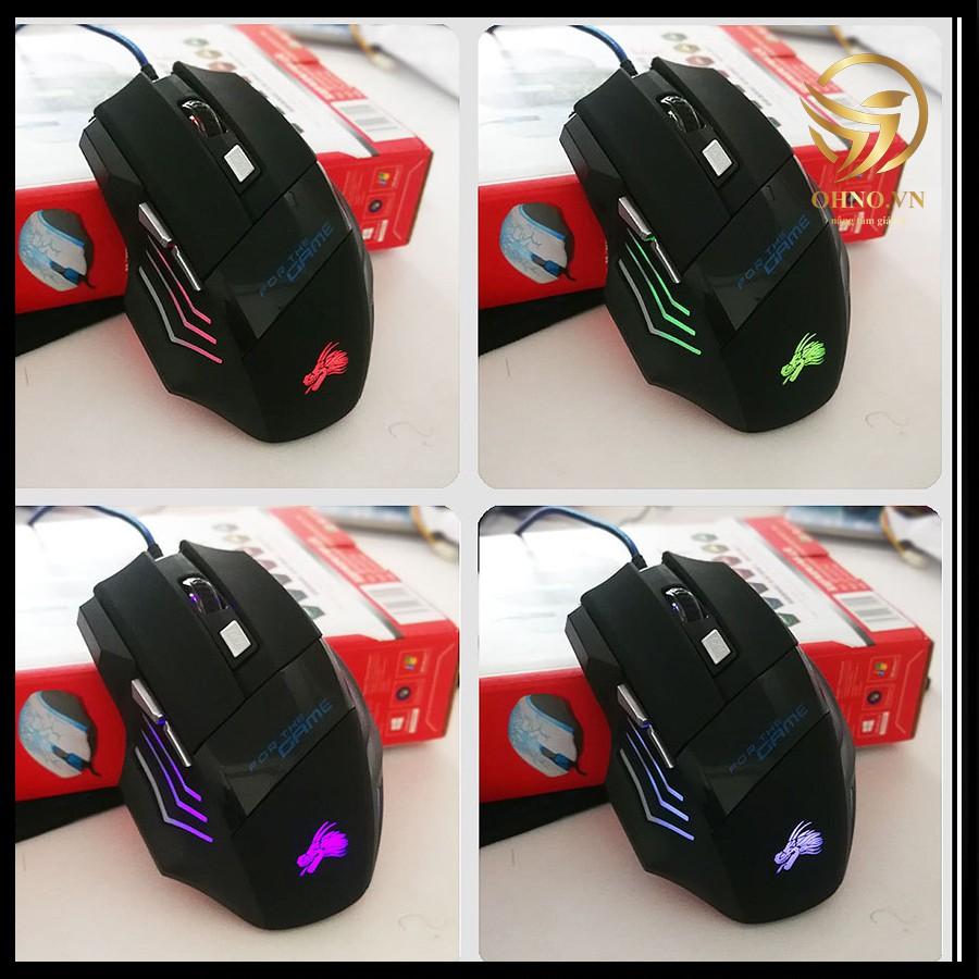 Mouse Game X1 Chuột Chơi Game Có Dây Đèn Led X1 Chuyên Chơi Game Chuột Gaming Xịn