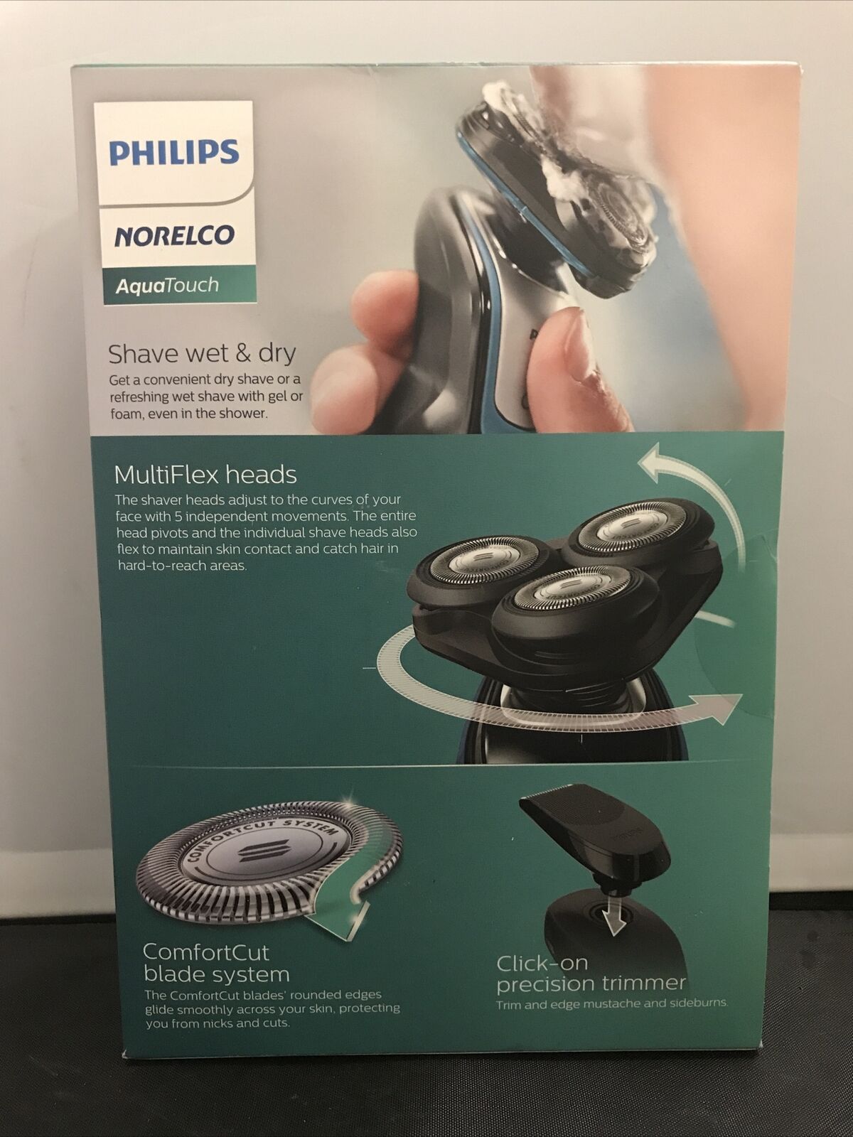 Máy Cạo Râu Philips Norelco AquaTouch S5070, S5090