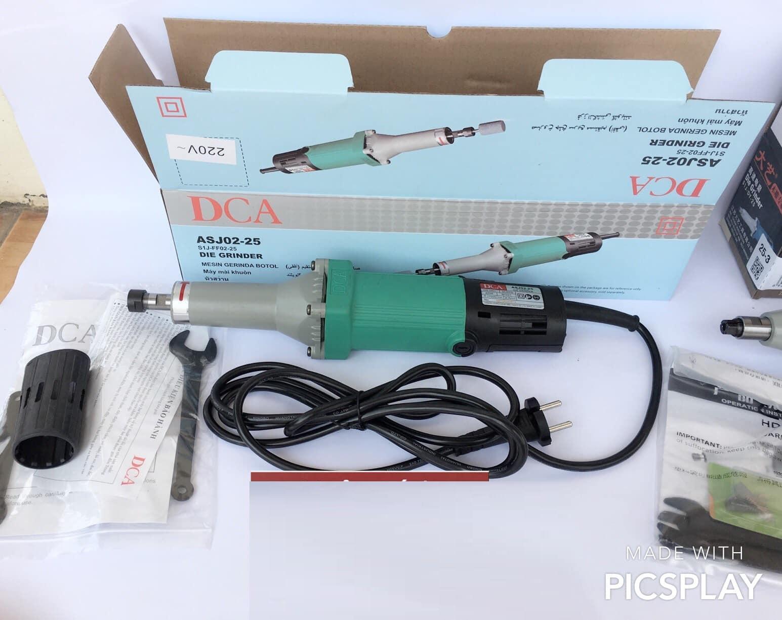 MÁY MÀI KHUÔN MẪU 400W DCA ASJ02-25 - HÀNG CHÍNH HÃNG