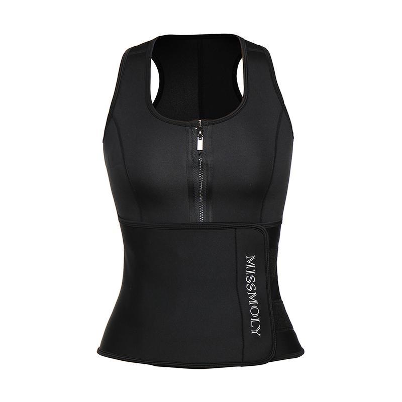 Phụ Nữ Neoprene Eo Huấn Luyện Mồ Hôi Xông Hơi Phù Hợp Với Vòng Eo Cincher Giảm Béo Áo Vòng Dây Có Thể Điều Chỉnh Tông Đơ Cắt Dây Bể Định