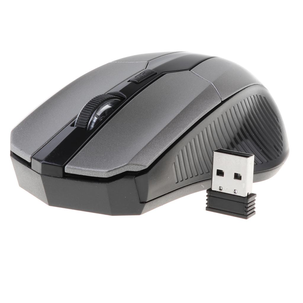 Laptop Wireless Mouse With USB Nano Receiver Fast Scroll Mobile Mouse