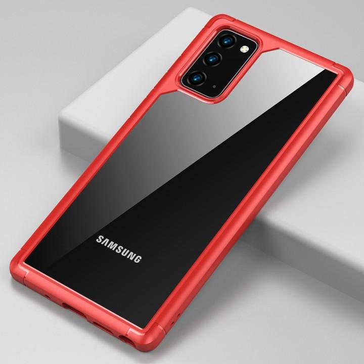 Ốp lưng cho Samsung Note 20, Note 20 Ultra TPU cao cấp lưng trong suốt - Mã TZSC215