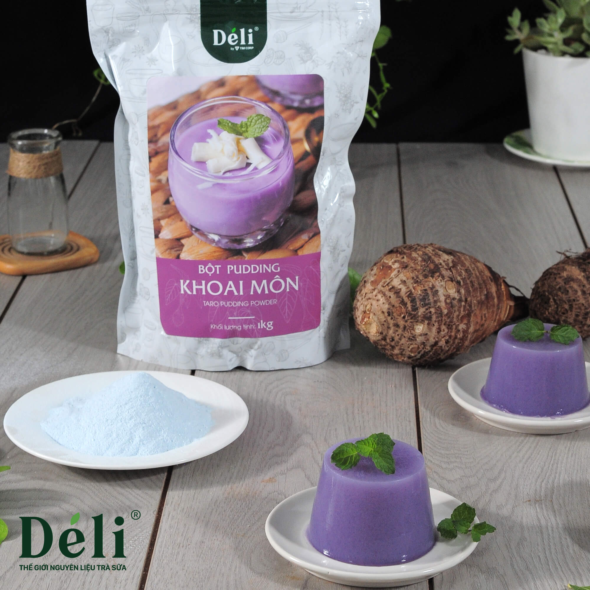Pudding Khoai môn Déli