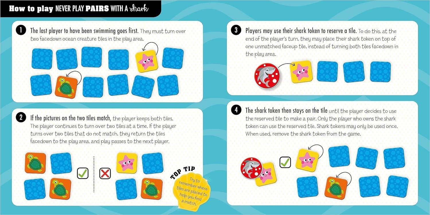 Sách ngoại văn: Never Touch Never Play Pairs With A Shark