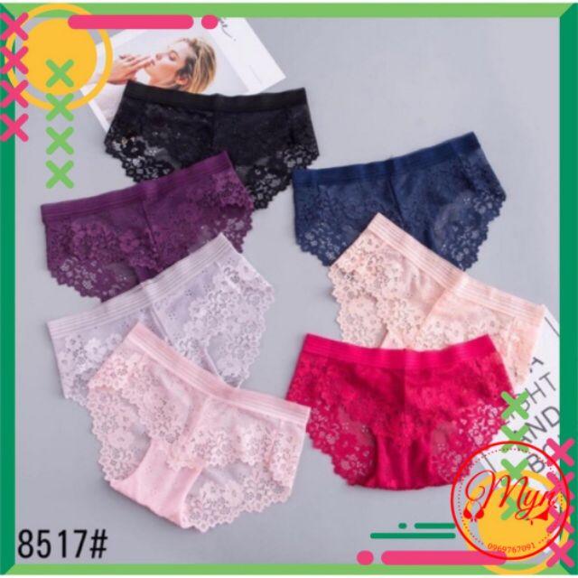Set 10 Quần Lót Ren SIÊU ĐẸP MẪU MỚI MS8517
