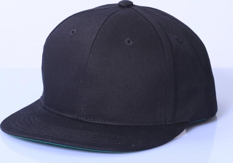 Nón Snapback Đen Trơn Két Đỏ