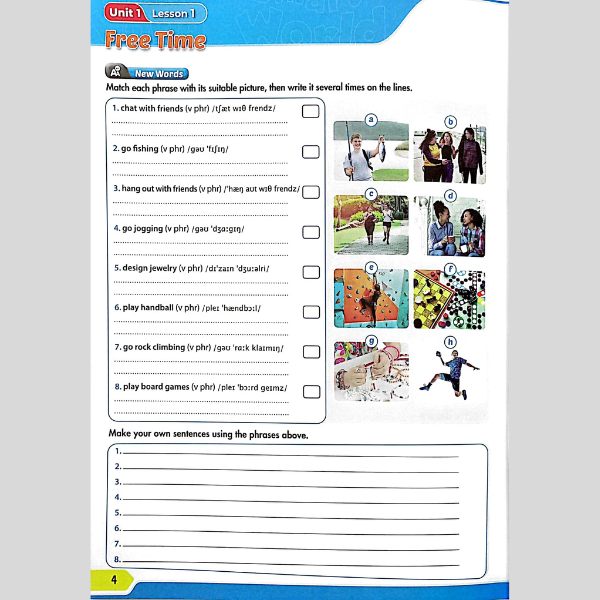 Tiếng Anh 8 I-Learn Smart World - Notebook (Chuẩn)