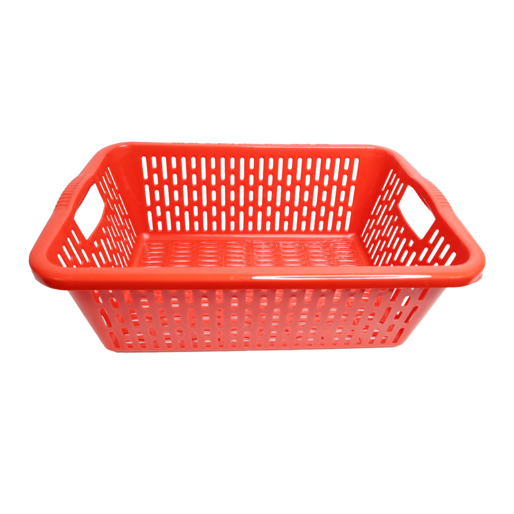 Rổ nhựa chữ nhật có quai 41 x 27 x 14 cm Chấn Thuận Thành đựng đồ, đựng thực phẩm, rau củ, đa năng tiện dụng hàng Việt Nam Chất Lượng Cao (RCN4120-Q) nhiều màu