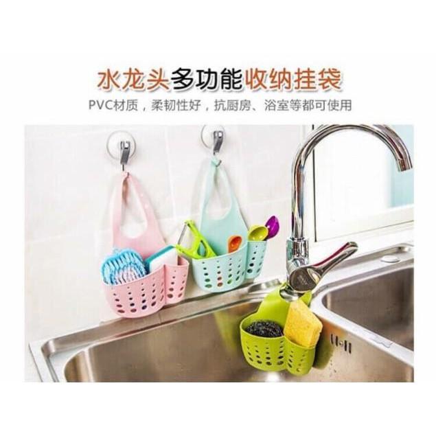 Giỏ nhựa treo đựng rẻ rửa bát